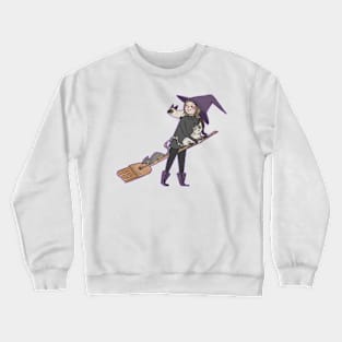 Cat witch Crewneck Sweatshirt